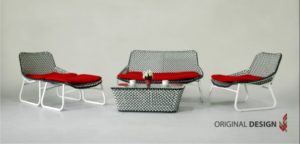 Synthetic Rattan Furniture, Living Set