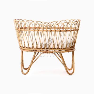 rattan baby bassinet