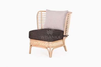 Tyne Rattan Wicker Sofa 1 Seater Cirebon Chair Tyne Rattan Wicker Sofa 1 Seater