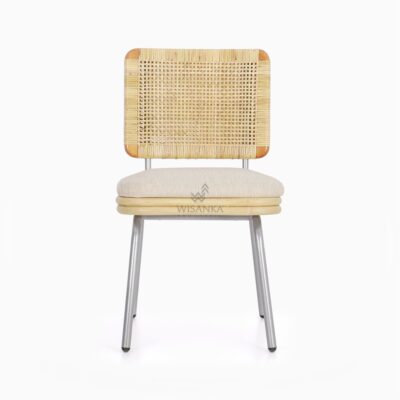 Kaira Dining Chair - Natural Rattan Furniture front