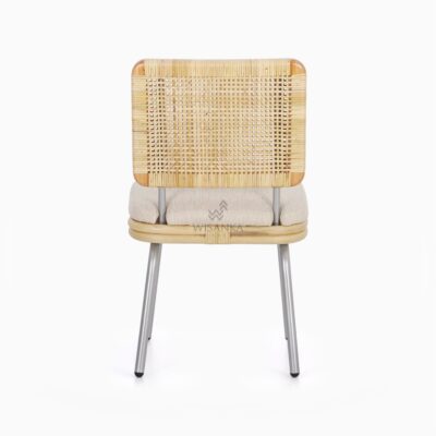 Kaira Dining Chair - Natural Rattan Furniture rear