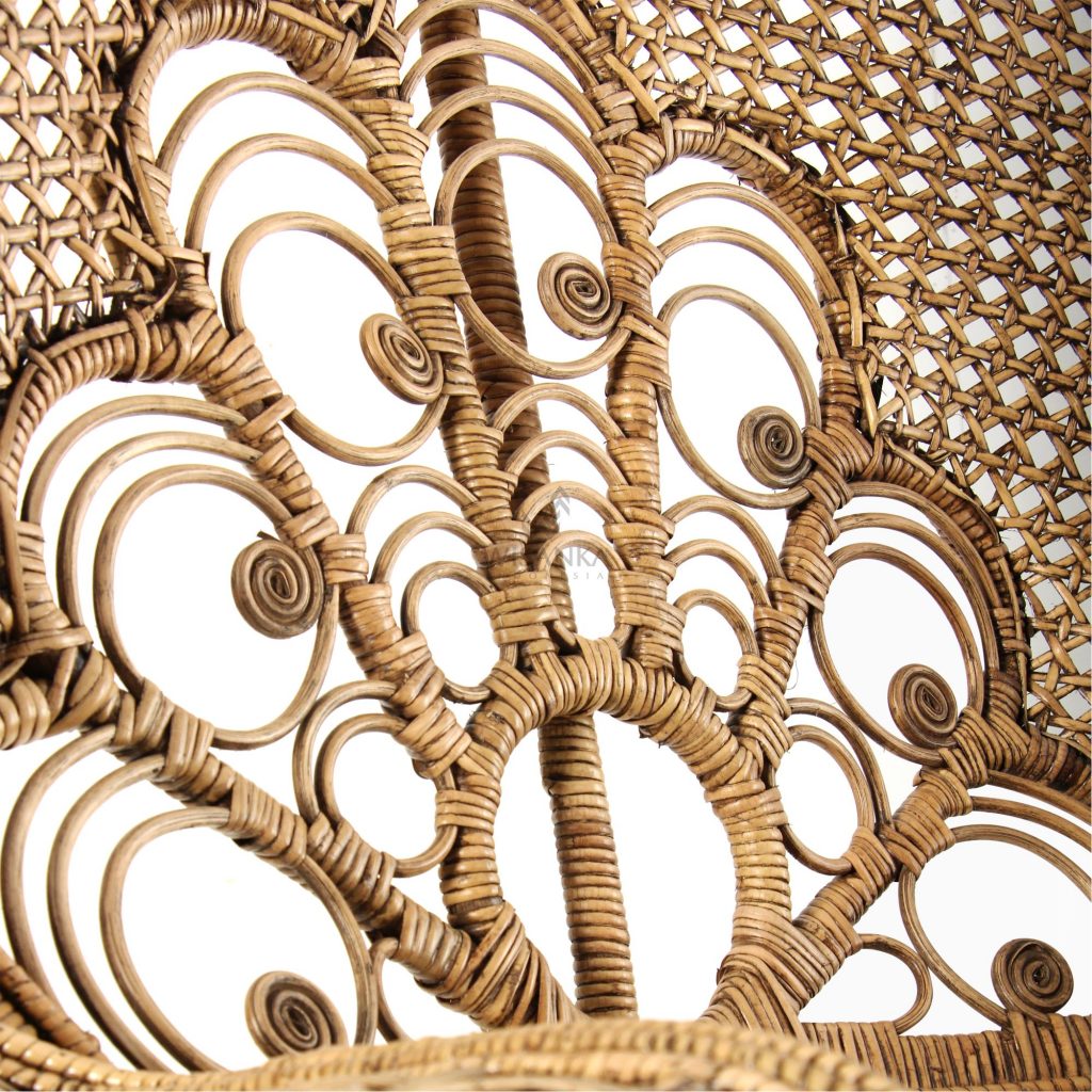 Saleema Peacock Chair - Natural Rattan Furniture detail 2