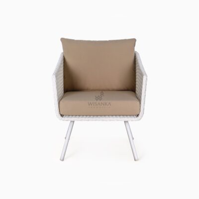 Clarendon Rattan Living Set - arm chair