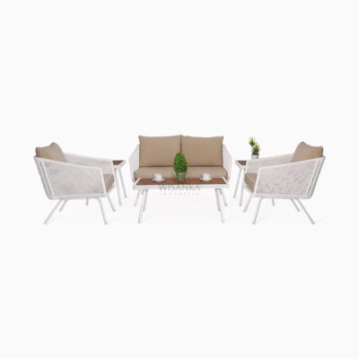 Clarendon Rattan Living Set