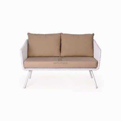 Clarendon Rattan Living Set - 2 Seater Sofa