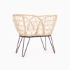 Ariana Baby Bassinet - Wicker Kids Rattan Furniture