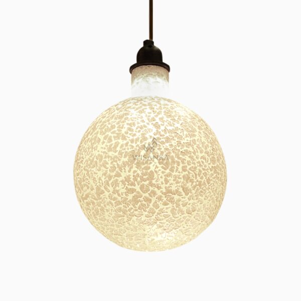 Dandelion Hanging Lamp - Ball White Resin Pendant Lights