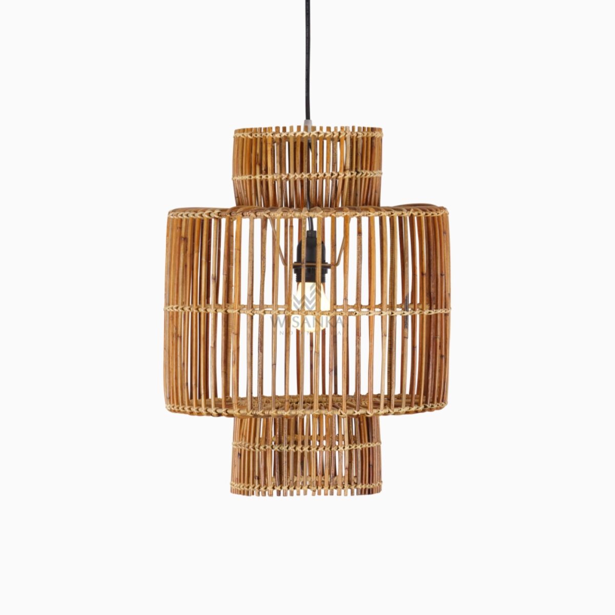 Dhira Hanging Lamp - Rattan Wicker 