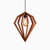 Diama Hanging Lamp - Wooden Decor Pendant Light