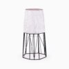 Facet Ice Bucket - Pasta White