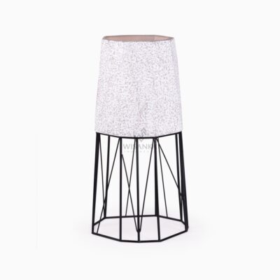 Facet Ice Bucket - Pasta White