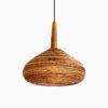 Kiru Hanging Lamp with Banana - Rattan Decor Pendant Light