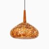 Kiru Hanging Lamp with Teak - Wooden Hanging Lamp