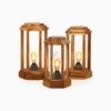 Laterne B Outdoor Lamp - Wooden Lights