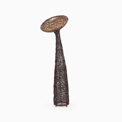 Lotus Floor Lamp - Rattan Standing Lamp