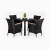 Nova Dining Set - Rattan Outdoor 4 Seater Dining Set