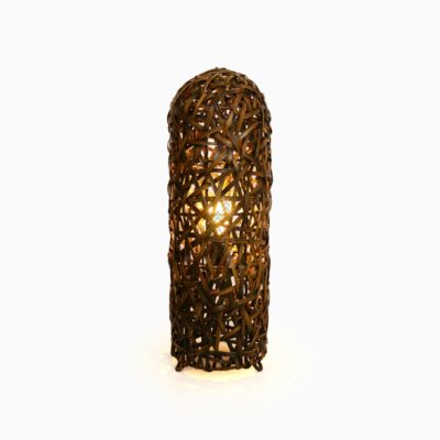 Pataya Table Lamp Gold Brown Wash