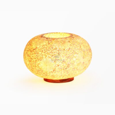 Poly Table Lamp with Sea Shell