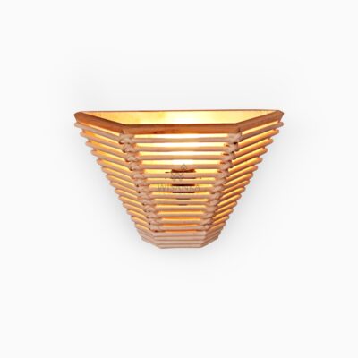 Saki Rattan Wall Lamp