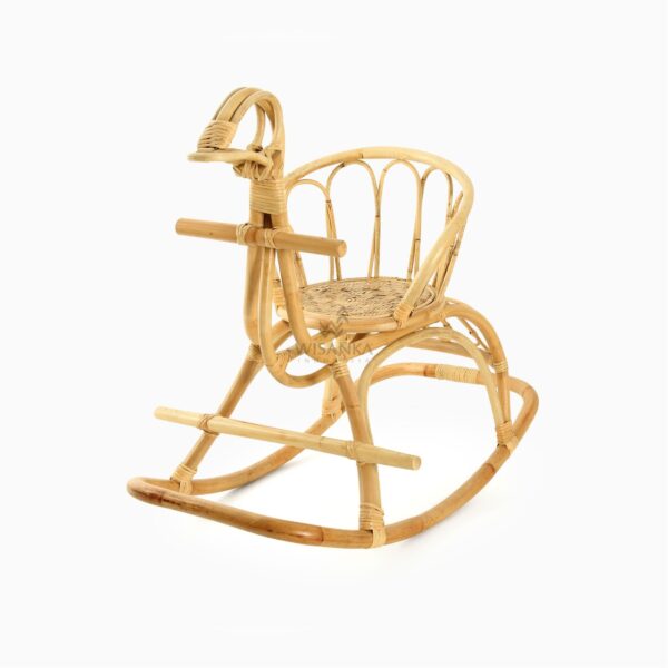 Tora Rocking Chair - Ψάθινη Παιδική Έπιπλα