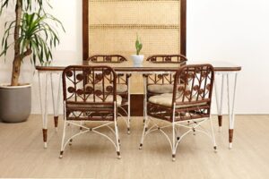 Ways to Decorate Rattan Furniture at Home - Dining Room