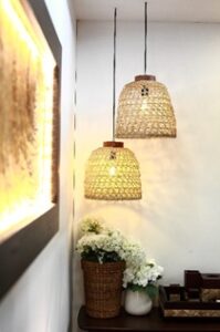 Ways to Decorate Rattan Furniture at Home - Lighting