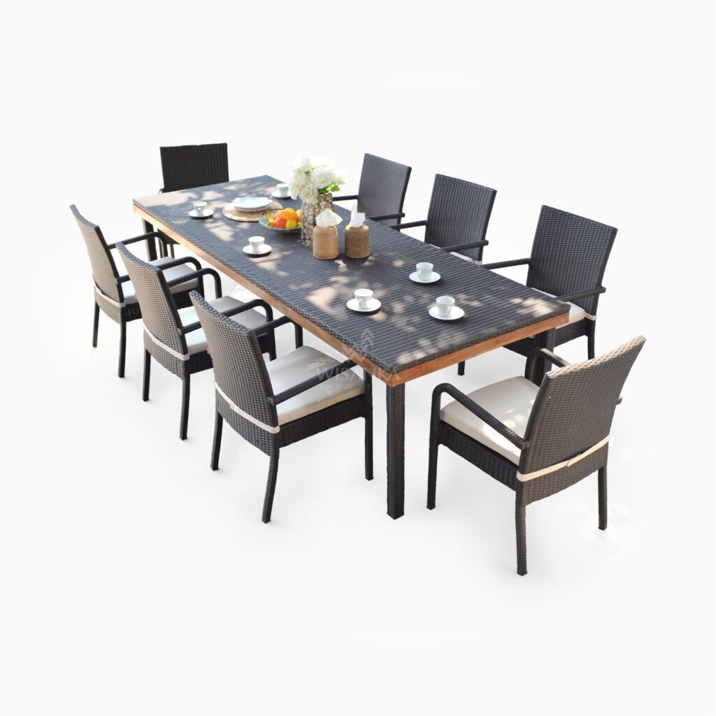 Rattan Dining Set Furniture