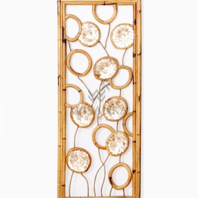 Belle Capiz Wall Decoration