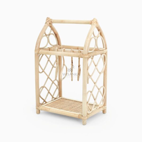 Zachary Doll Staande Hanger - Rotan Kinderspeelgoed