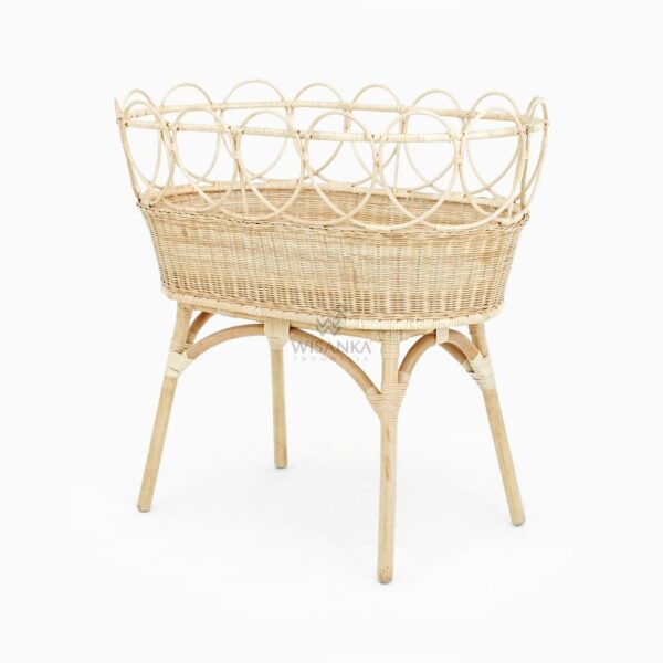 Zoey Baby Culla - Baby Sleep Mobili in rattan