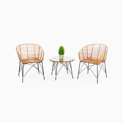 Chloe Terrace Set - Barrel Back Chairs