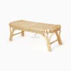 Gloria Rattan Bench