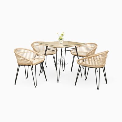 Kuga Rattan Dining Set