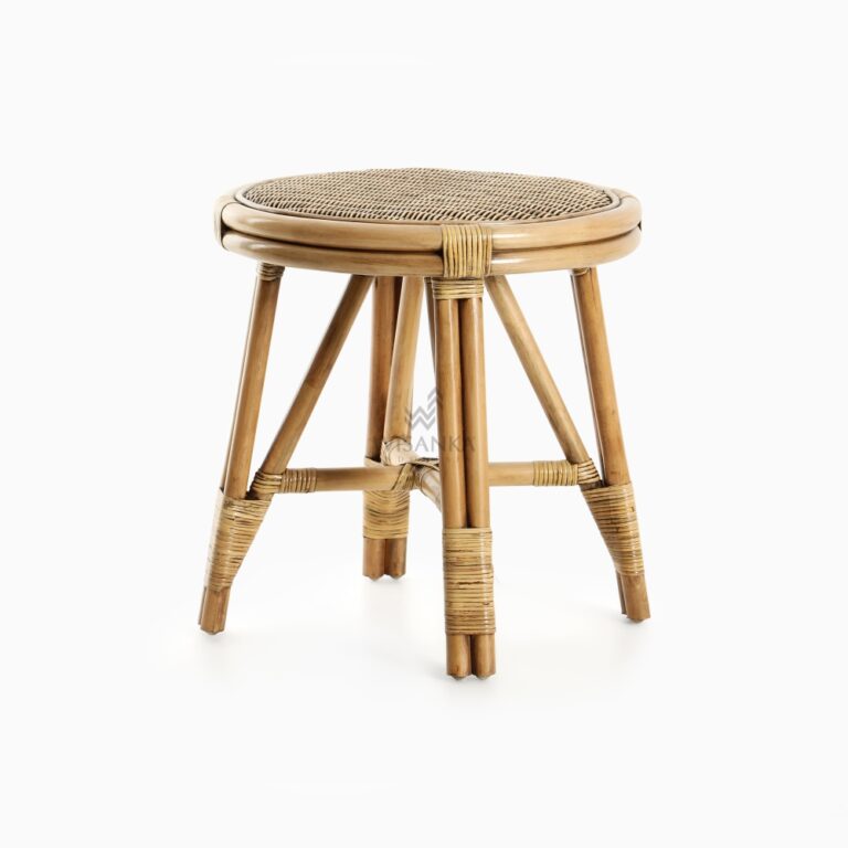 Lavender Garden Stool