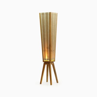 Telo Floor Lamp-Gony Close Weaving