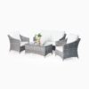 Aqua Living Set - Rattan Garden Sofa