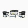 Donna Living Set - Wicker Garden Furniture