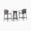 Eurika Bar Set - Garden Rattan Bar Set Furniture with Stool