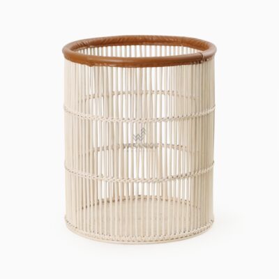 Ricky Laundry Basket White Wash