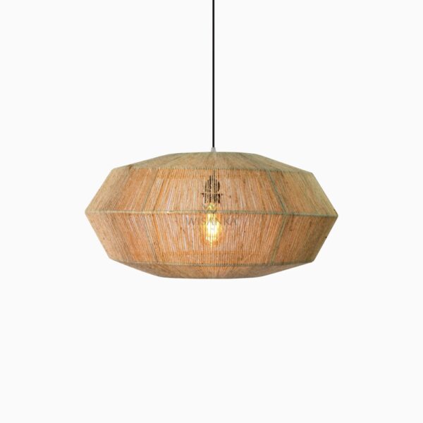 Terra Hanging Lamp - lampu gantung kamar tidur menyala