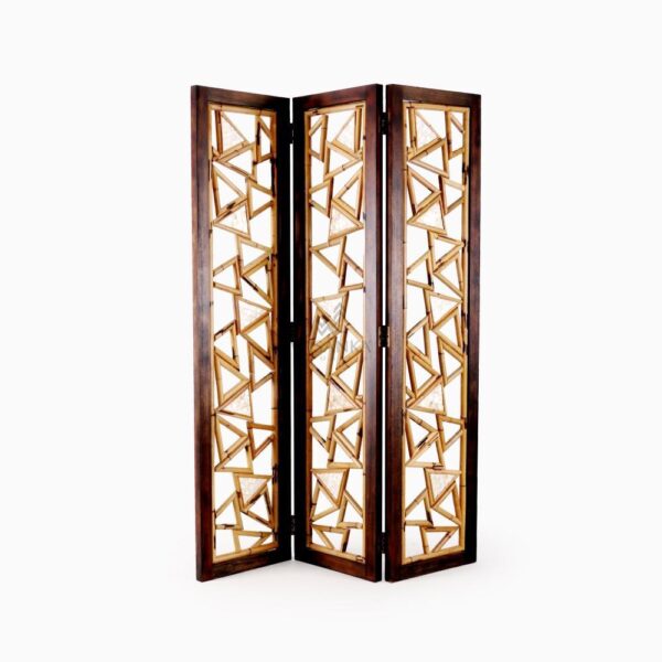 Tria Divider - Rattan Room Divider