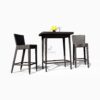 Victoria Bar Set - Black Table & Bar Stools