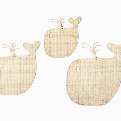 Beluga Kids Wall Décor - Wicker Rattan Nursery Décor