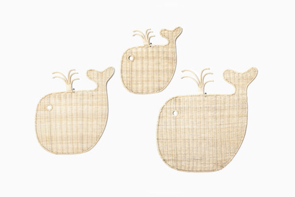 Beluga Kids Wall Decor - Vimini Rattan Nursery Decor