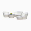 Vee Living Set - Garden Pool Wicker Furniture