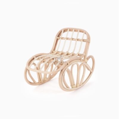 Goldie Doll Rocking Chair - Wicker Kids Furniture