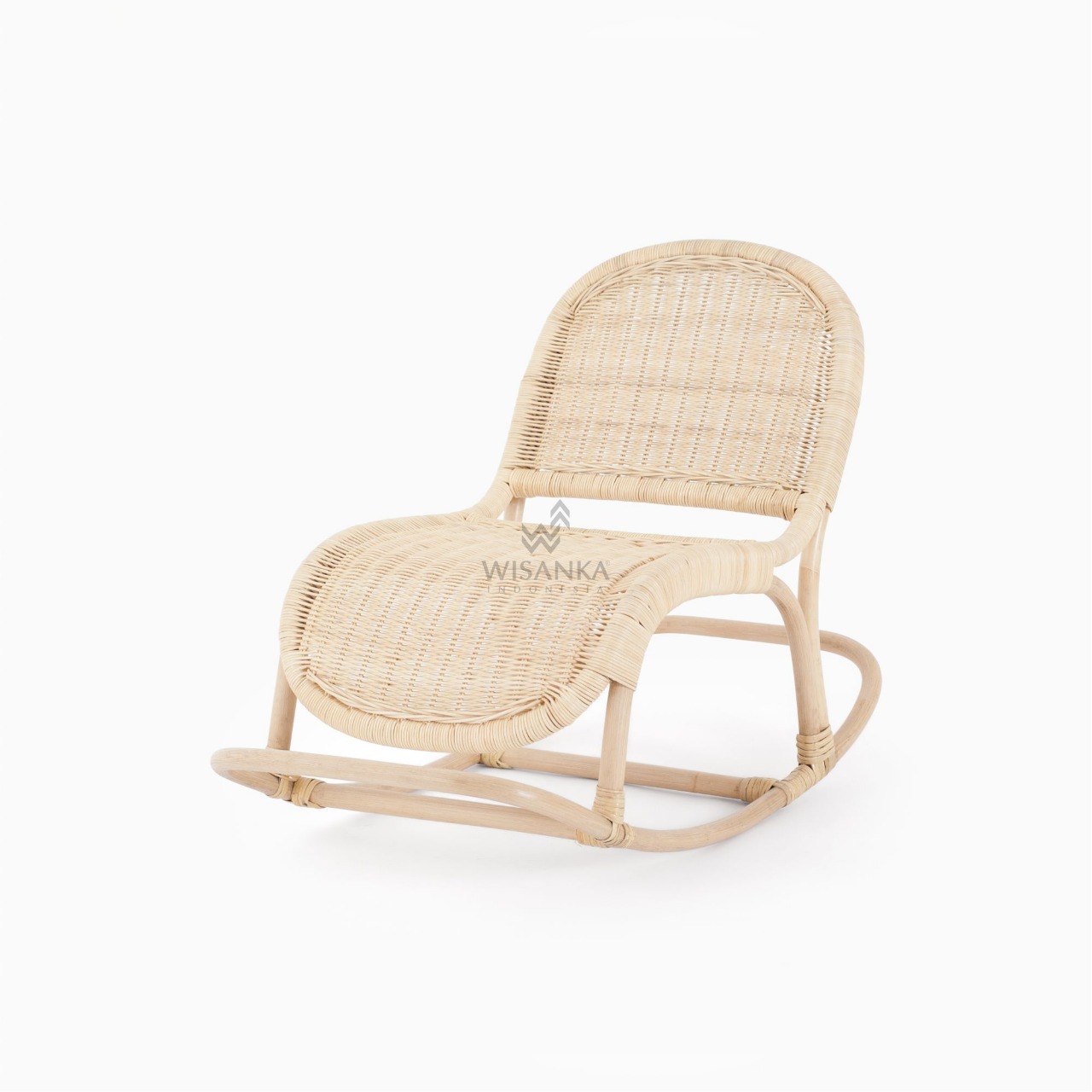Kids wicker rocking shop chair