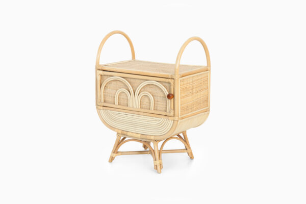 Lewi Kids Wardrobe - Wicker Kids Dolls Furniture - بند