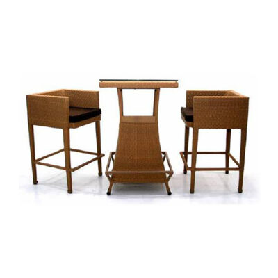 Anna Bar Set - Rattan Bar Stool Furniture