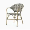 Dean Bistro Chair - Rattan French Bistro Chairs - perspective view